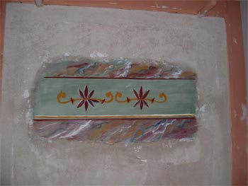 Photo stage de peinture et enduits � la chaux