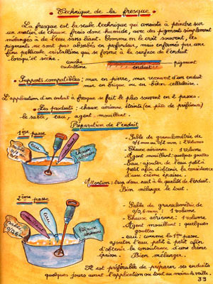 Cahier de recette